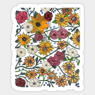 Flower garden Sticker